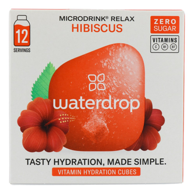 Waterdrop Relax Microdrink Vitamin Hydration Cubes Waterdrop Relax Microdrink Vitamin Hydration Cubes