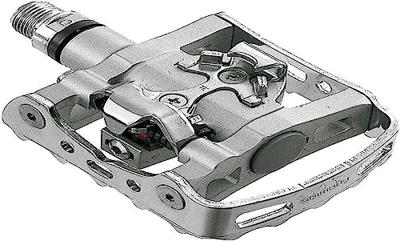 SHIMANO systeempedaal "pd-m324" pedal shim. pd-m324 spd one s.alu sil.