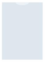 25 Insteekhoezen A5 U-model 0,12mm PP nerf Quantore - thumbnail