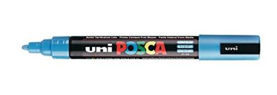 Paintmarker uni posca pc5m m lichtblauw | 6 stuks