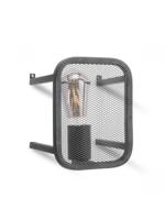 Wandlamp Weave 15/15/20cm, Zwart, Muurlamp gemaakt van metaal, geschikt voor E27 LED lichtbron, wandlamp geschikt voor woonkamer, slaapkamer - thumbnail