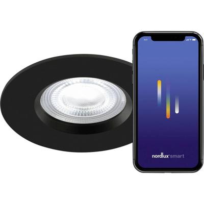 Nordlux 2210500003 Don Smart 3-Kit Inbouwring Energielabel: G (A - G) LED Zwart Nordlux 2210500003 Don Smart 3-Kit Inbouwring Energielabel: G (A - G) LED Zwart