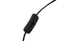 Bureaulamp Home ESPRIT Zwart Gouden 33 x 33 x 78,5 cm - thumbnail