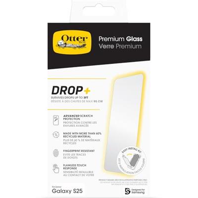Otterbox Premium Glass Galaxy S25 77-97840 Screenprotector (glas) Samsung Galaxy S25 1 stuk(s)