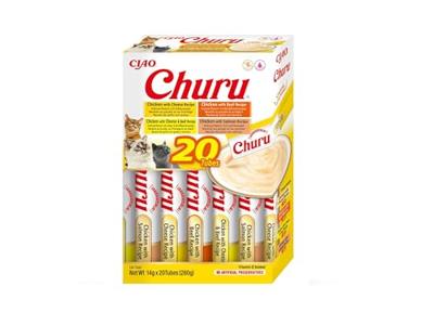 INABA Churu Variety box Chicken and beef - Kattensnoepje - 20 x 14g
