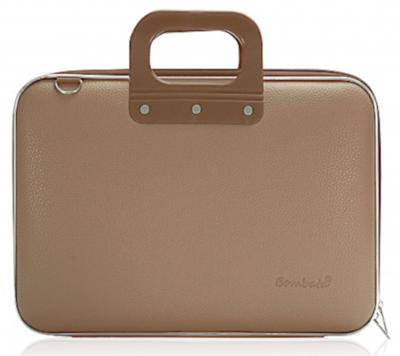 Bombata laptoptas Classic 38 x 29 cm kunstleer bruin Bombata laptoptas Classic 38 x 29 cm kunstleer bruin