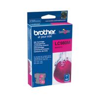 Brother Inktcartridge LC-980M Origineel Magenta LC-980 M - thumbnail
