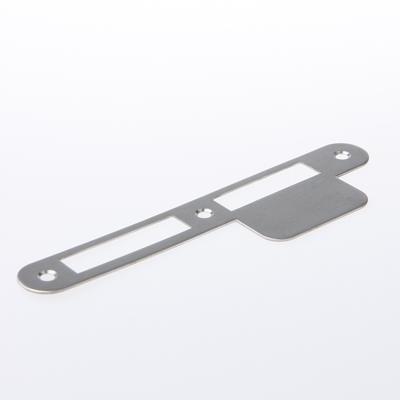 Oxloc Sluitplaat dag- en nachtslot lange lip links RVS