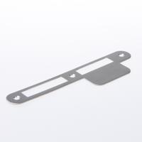 Oxloc Sluitplaat dag- en nachtslot lange lip links RVS - thumbnail