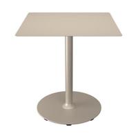 Houe Pico tuintafel 70x70 cm Beige rond onderstel - thumbnail