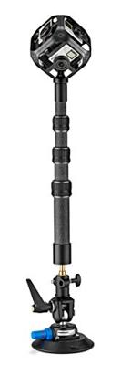 Manfrotto MCUPVR Ventosa con Attacco 5/8'' per Virtual Reality, Nero