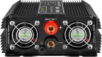 Goobay SPW IT Omvormer 1500 W 12 V/DC - 230 V/AC, 5 V/DC