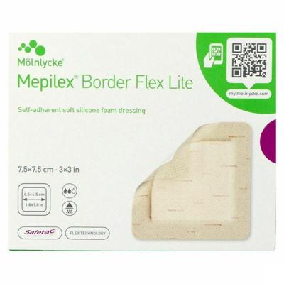 Mepilex Border Flex Lite 7,5cmx7,5cm 5 581250