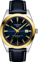 Horlogeband Tissot T9274074604101 / T610045691 Leder Blauw 20mm - thumbnail