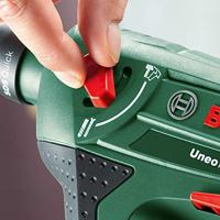Bosch Groen Uneo Maxx | 18V | Li-Ion accu | SDS-Quick | boorhamer set - thumbnail