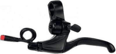 Saccon remgrepenset met remonderbreker zwart Saccon remgrepenset met remonderbreker zwart