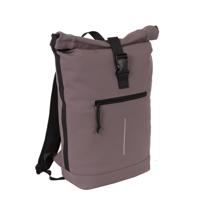 New Rebels Mart New York Oud Paars 21L Rugtas Rolltop Waterafstotend Laptop 15.6" - thumbnail