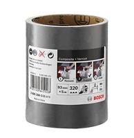 Bosch Accessoires Schuurrol | Steen/Lak | 93mmx5M | K320 - 2609256C11 - thumbnail