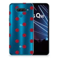 LG Q60 Siliconen Case Cherries - thumbnail