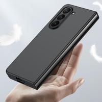 Lunso - Samsung Galaxy Z Fold5 - Backcover hoes - Oranje - thumbnail