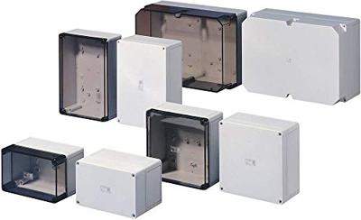 Rittal PK 9522.000 Installatiebehuizing 254 x 180 x 165 Polycarbonaat Grijs-wit (RAL 7035) 1 stuk(s)