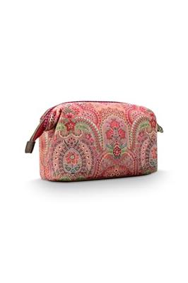 Pip Studio Pip Studio Cooper Cosmetic Purse Medium Jabali Red 22.5x9.5x15cm