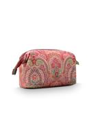 Pip Studio Pip Studio Cooper Cosmetic Purse Medium Jabali Red 22.5x9.5x15cm - thumbnail