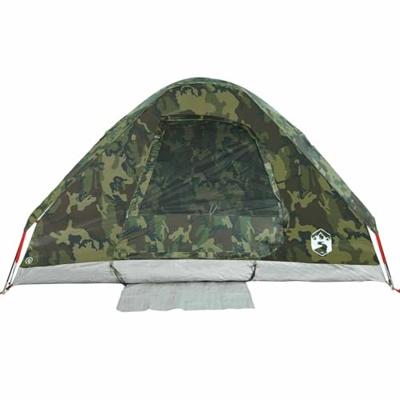 VidaXL Koepeltent 4-persoons waterdicht camouflage VidaXL Koepeltent 4-persoons waterdicht camouflage