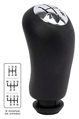 Versnellingspookknop Origen RENAULT CLIO 06 Zwart Versnellingspookknop Origen RENAULT CLIO 06 Zwart