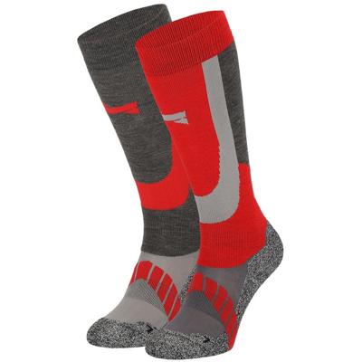 Xtreme Skisokken Unisex 2-pack Multi Red-45/47