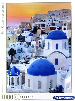 Clementoni High Quality Collection Puzzel Santorini 1000 Stukjes - thumbnail