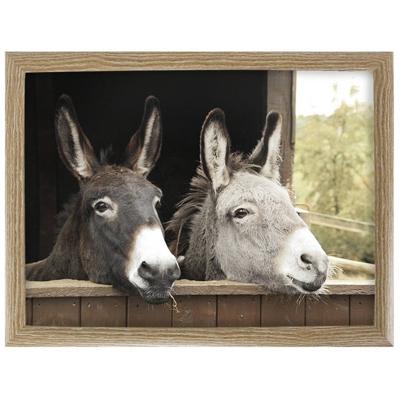 Schootkussen - Laptray - 2 Ezels (43 x 33 cm)