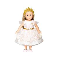 Heless Poppenjurk prinses met kroon, 28-35 cm - thumbnail