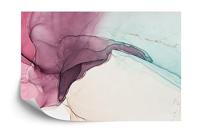 Fotobehang - Marmeren wervelingen, te koop in 11 maten, Mooi licht aan je muur, incl behanglijm - thumbnail