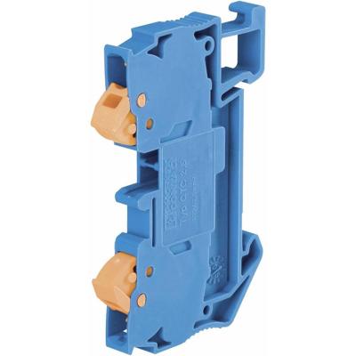 Phoenix Contact 3206429 Doorgangsklem 6.2 mm Snelaansluiting Blauw 1 stuk(s)