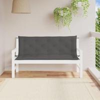 VidaXL Tuinbankkussens 2 st 150x50x7 cm oxford stof antracietkleurig - thumbnail