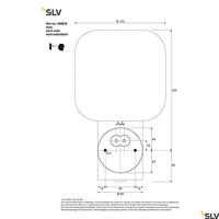 SLV BuitenlampOvalisk met bewegingssensor - 1004679 - thumbnail