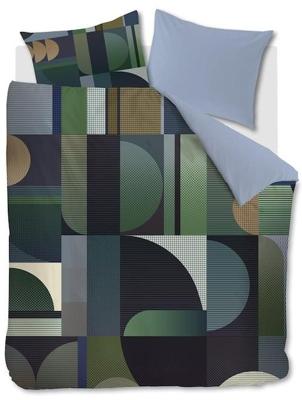 Kardol by Beddinghouse Kardol by Beddinghouse Dekbedovertrek Utopia - Blauw Groen 200x200/220 cm