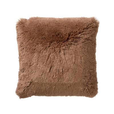 Sierkussen Fluffy 45x45 cm Tobacco Brown