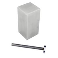 HDD Pro Voordeurknop Top Carre Inox Plus - thumbnail