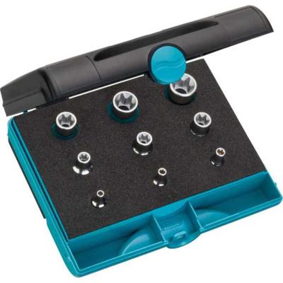 Hazet 1557/9 Dopsleutelinzetset 1/4 (6.3 mm), 1/2 (12.5 mm), 3/8 (10 mm) 9-delig