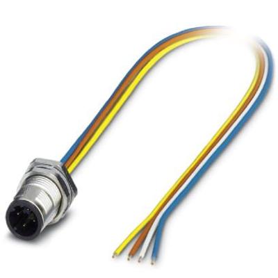 Phoenix Contact 1551901 Sensor/actuator inbouwconnector M12 Aantal polen (sensoren): 4 Stekker, inbouw 0.50 m 1 stuk(s) Phoenix Contact 1551901 Sensor/actuator inbouwconnector M12 Aantal polen (sensoren): 4 Stekker, inbouw 0.50 m 1 stuk(s)