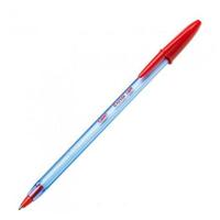 Pen Bic Cristal Soft Rood Transparant 1-2 mm 50 Onderdelen (50 Stuks) - thumbnail