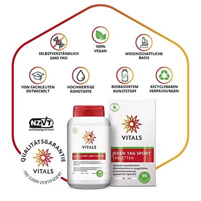 Vitals Elke Dag Sport Tabletten - thumbnail
