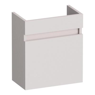 Brauer Joy Fonteinkast - 40 cm - met 1 Deur Greeploos Linksdraaiend - Mat Zand