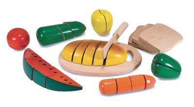 Melissa & Doug Houten Etenswaren Om Te Snijden 27-delig