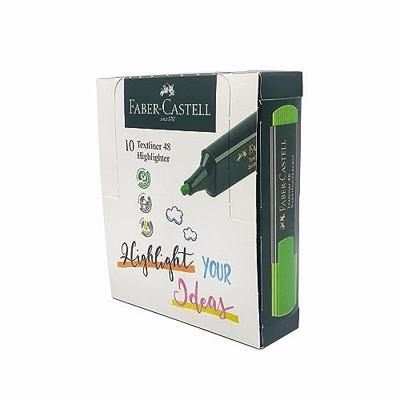 Markering Faber-Castell TEXTLINER 48 Groen (10 Stuks) Markering Faber-Castell TEXTLINER 48 Groen (10 Stuks)