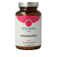 TS Choice Vitamine B12 cobalamine 60 Zuigtabletten - thumbnail