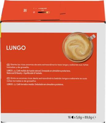 Koffiecups Dolce Gusto lungo 16 stuks Koffiecups Dolce Gusto lungo 16 stuks
