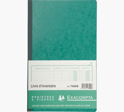 Exacompta inventaris, ft 32 x 19,5 cm, Franstalig